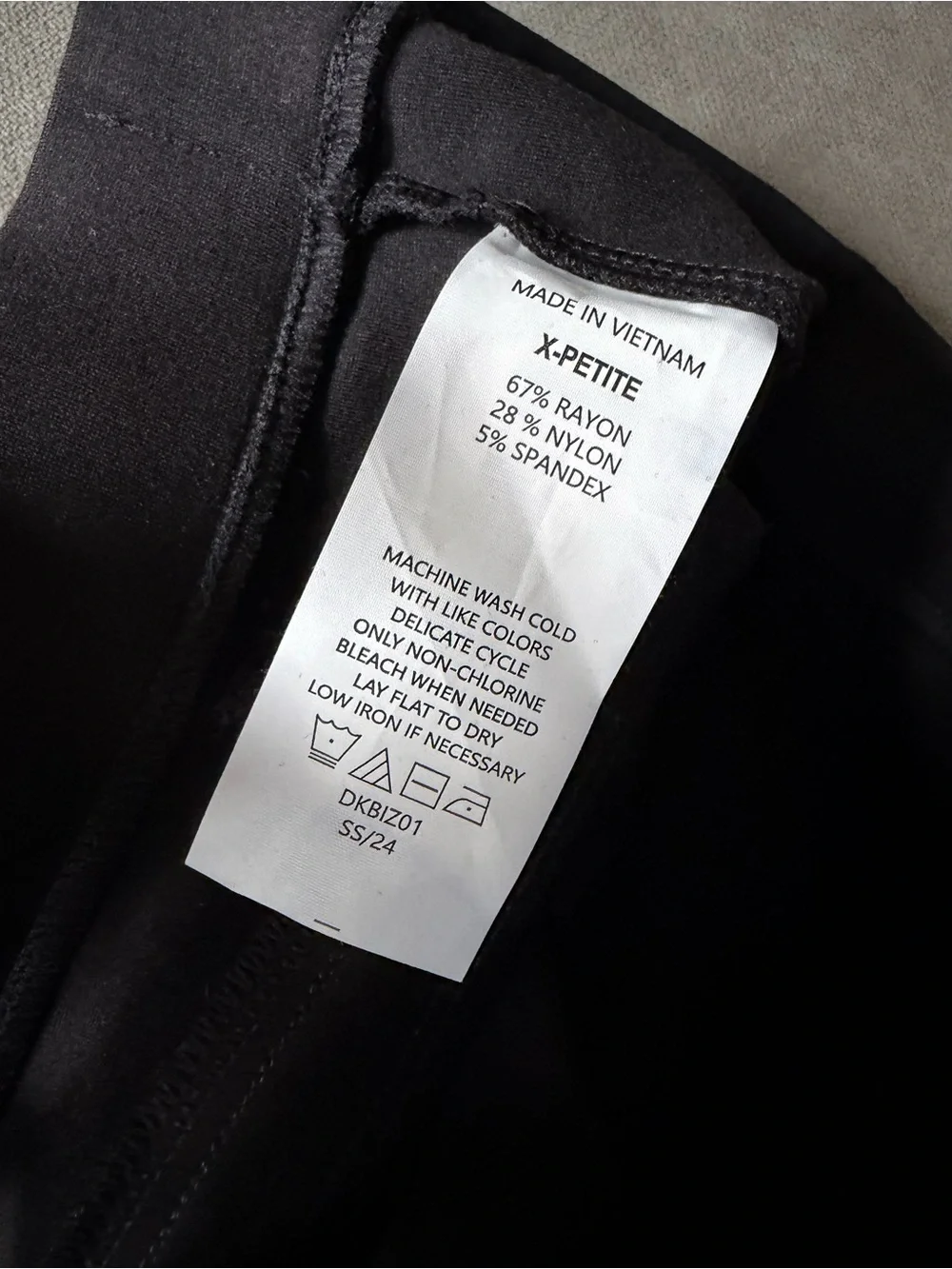 NWT Quince Ultra Stretch Ponte Straight Leg Pants S Black